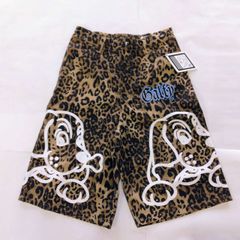 ガルフィー 　ヒョウ柄ショートパンツ　 L（中型犬サイズ）　XL（大型犬サイズ）　茶系　　Galfy leopard print pants