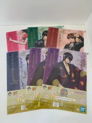 銀魂 一番くじ 〜いくつになってもくじはワクワクする〜 クリアファイル&ステッカーセット 5種6つセット