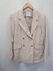 ◇ Θ MAJESTIC LEGON マジェスティックレゴン 長袖 テーラードジャケット サイズM ベージュ系 レディース E  【1507230004888】のサムネイル