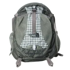 ザノースフェイス THE NORTH FACE RECON SQUASH バックパック リュックサック チェック ロゴ刺繡 鞄 グレー系 X