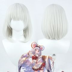 GRANBLUE FANTASY ビカラ 白 コスプレ ウィッグ