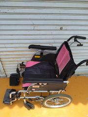 カドクラ チャップス ピンク 自走式車椅子 折りたたみ アルミ製 - メルカリ