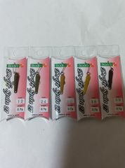 ロデオクラフト　ドリフトスピン 0.7g　5枚セット