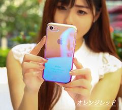 【 処分 2色セット 】S8plus ケース SCV35 SC-03J SC03J かわいい 変色 琉光 グラデーション カバー おしゃれ スマホケース 送料無料 安い