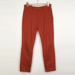 ポロ ラルフローレン スリムフィット チノパンツ 赤