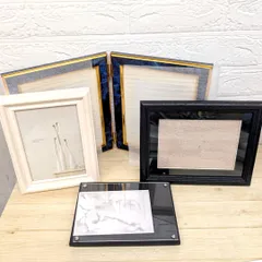 フォトフレーム 額縁 写真立て 4個まとめ売り ほぼ未使用品