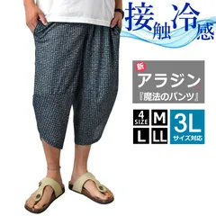 アラジンパンツ《和4レトロ調》新品 未使用 ハーフパンツ メンズ 吸汗速乾 ドライ ステテコ メッシュ 涼しい ストレッチ【P2O】【メール便2】 ファッション
