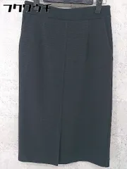 ◇ BABYLONE バビロン 膝下丈 タイト スカート サイズ36 ブラック レディース 【中古】 【1002798484665】