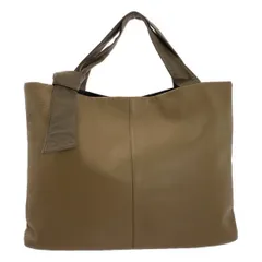 【美品】  None / | russet / ラシット バイカラー ハンド トートバッグ | ブラウン系 | レディース