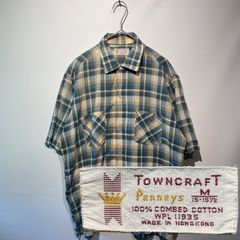 ⭐︎60’s “TOWN CRAFT” Box check shirt⭐︎