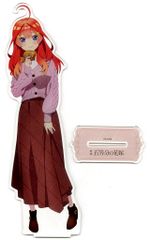 [중고] 아크릴 스탠드 아크릴 패널 나카노 5월 (조금 뻗어 당신과 성인 데이트) BIG 아크릴 스탠드 [TSUTAYA ONE SHOP 영화 오등분의 신부 ~ 메모리얼 데이트 ~]