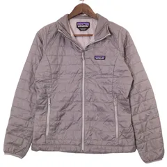 patagonia パタゴニア ナノパフ ジャケット アウトドア ライトグレー (レディース S) 中古 古着 A1021