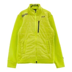サイズ：M OAKLEY オークリー  長袖 ジップジャケット  イエロー系 [240101389664] ゴルフウェア メンズ ストスト