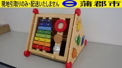 【現地引き取りのみ　リユース品】アイムトイ　指先レッスンBOX（R7－80）汚れ、キズあり