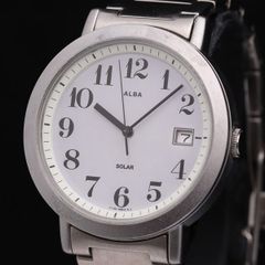 ALBA RIKI 渡辺力 V145-0AS0 ソーラー稼働品 - メルカリ