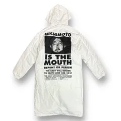 美品　激レアnishimoto is the mouth マフラー￼ ニシモト NISHIMOTO IS THE MOUTH(ニシモトイズザマウス) ロゴプリント