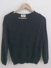 ◇ green label relaxing UNITED ARROWS 長袖 ニット セーター ネイビー系 レディース P  【中古】 【1210140001853】