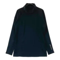 サイズ：MD UNDER ARMOUR アンダーアーマー UAコールドギア ハイネック長袖Tシャツ  ブラック系 [240101373626]# ゴルフウェア レディース ストスト