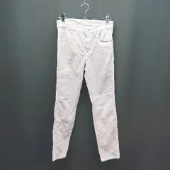 ◇ Lee リー JEGGINGS コーデュロイ生地 ジーンズ 人工皮革ラベル スキニーパンツ サイズXS グレー レディース E  【1310130012187】