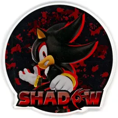 【中古】コースター [単品] シャドウ アクリルコースター 「PS5/PS4/Switchソフト ソニック × シャドウ ジェネレーションズ セガストアDXパック 3Dクリスタルセット」 同梱特典