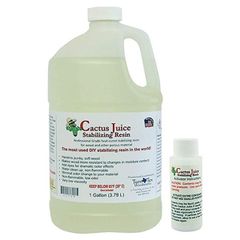 Cactus Juice( カクタスジュース ) / スタビライズドウッド用 熱硬化樹脂　1ガロン ( 3.79L )
