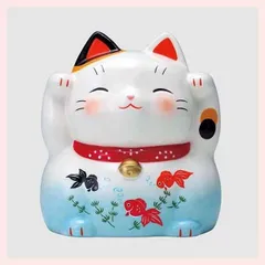 なつかし屋　招き猫　蚊遣器（金魚）　4423　◎2個目～大幅値引き対象商品