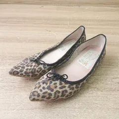 ◇ Launa lea ballet レオパード柄 パンプス サイズ表記なし ベージュ系 レディース E  【1404240023468】