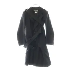JUNYA WATANABE COMME des GARCONS (ジュンヤワタナベ コムデギャルソン) 20AW Harness Coat ハーネス ベルテッド コート レディース ブラック JF-C035のサムネイル