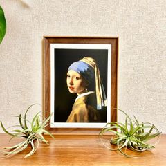 訳アリ☆アウトレット品☆新品☆額付アートポスター◇フェルメール☆真珠の耳飾りの少女☆Johannes Vermeer☆絵画☆壁掛け☆インテリア☆