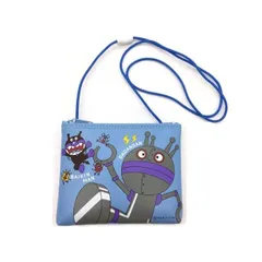 【新品】アンパンマン ミニミニポシェット ばいきんまん だだんだん かびるんるん ポシェットバッグ 子供用 あんぱんまん 小銭入れ コインケース お出かけ ショルダーバッグ 斜め掛け 小さめ ポーチ