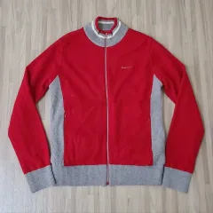 女 90 ） FILA GOLF 赤 ジップアップ ジャケット