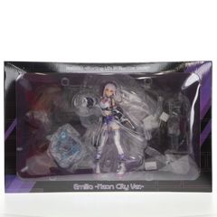 eStream Store 한정 SHIBUYA SCRAMBLE FIGURE 에밀리아 -Neon City Ver.- Re:제로부터 시작하는 이세계 생활 1/7 완성품 피규어 eStream