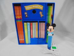 ＊再生・動作保証あり＊@h7275【2022年10月6日発売　最新版】DWEディズニー英語システム　ワールドファミリー　ミッキーマジックペンセット【ゲームカード一部内職加工】