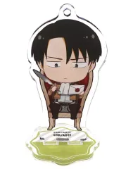 【中古】雑貨 リヴァイ・アッカーマン 「進撃の巨人 The Final Season×animatecafe トレーディングアクリルスタンドキーホルダー Bグループ」