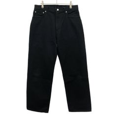 ARTS&SCIENCE アーツアンドサイエンス 24SS Relax fit 5pocket pants 5ポケットリラックスデニムパンツ 0241-U3101-0270 ブラック 31