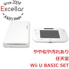 [bn:8] 任天堂　Wii U BASIC SET shiro　8GB　本体・ゲームパッドのみ　いたみ