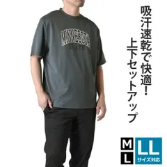 ルームウエア 上下セット《A：チャコール×ブラック》新品 未使用 ドライ メンズ 吸汗速乾 半袖Tシャツ ジョガーパンツ 軽量 セットアップ パジャマ【B3T】【ゆうパケット】ファッション メンズ M L LL 夏