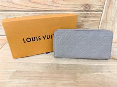 LOUIS VUITTON ルイヴィトン M69142 モノグラムアンプラント ジッピーウォレット 長財布 ブリューム グレー