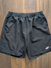 【廃盤】 YONEX ブラック パンツ XO YONEX ユニハーフパンツ 15160 ブラック XOサイズ 大きいサイズ - メルカリ