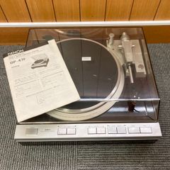 DENON(デノン) クオーツD.Dフルオートプレーヤー レコードプレーヤー ターンテーブル DP-47F 通電確認済み 回転確認済み 現状品 中古