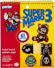 Perler Super Mario Bros. 3 Fused Bead Pattern Pad-super Mario Bros. 3 スーパーマリオブラザーズ3