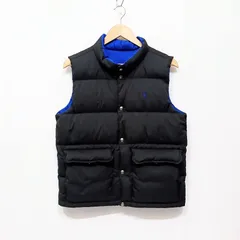 POLO RALPH LAUREN ポロラルフローレン ダウンベスト リバーシブル ボーイズ L メンズXS相当 ポニー