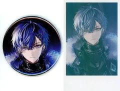 【中古】グッズセット 小柳ロウ 缶バッジ＆チェキ風カード 「バーチャルYouTuber にじさんじ 小柳ロウ 誕生日2024」