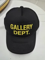 【中古】完売品 大人気 GALLERY DEPT. ブラックメッシュキャップ GALLERY DEPT ギャラリーデプト ベースボールキャップ GD