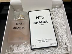 △CHANEL No.5 シャネル ヘアミスト 香水 ギフト箱入り/ショッパー付き