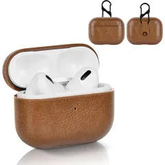 【新品】 YAODLE AirPods Pro ケース 第2世代 (2023/2022) エアーポッズプロ ケース 本革 イタリアンレザー エアーポッズプロ用 カバー 高級 PU革 エアーポッズプロ2 ケース 装着充電可能 LEDライト可視 ワイヤレス充電 1