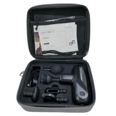 186000 ジャンク品 MY TREX マイトレックス REBIVE MINI マッサージガン MT/BY-RBM20B  ブラック