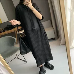 ワンピース レディース 夏 きれいめ マキシワンピース春夏 ゆったり50代 30代 ロングワンピース 着痩せ 韓国風 おしゃれ llq02