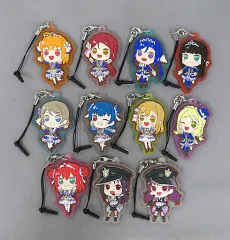 【中古】雑貨 全11種セット 「ラブライブ!サンシャイン!! ラバーストラップ Brightest Melody＆Believe again ver.」 プレミアムショップ限定