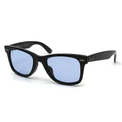 レイバン RAY BAN ウェイファーラー WAYFARER 52mm サングラス ポリッシュドブラック ブルー RB2140-F 901/64 ☆AA★